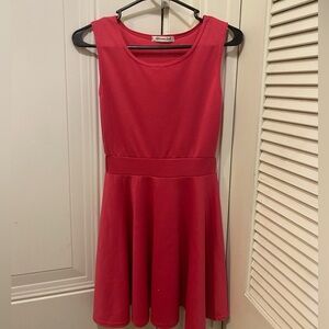 hot pink summer dress by glamour girl☀️🌷